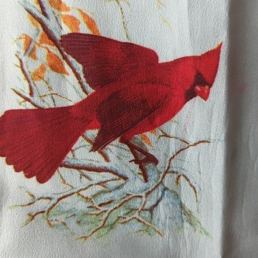 Cardinal Scarf *Sold* - Picture 3 of 5